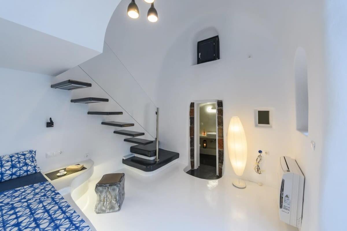 费拉Santorini Traditional Apt With Private Hot Tub公寓 外观 照片