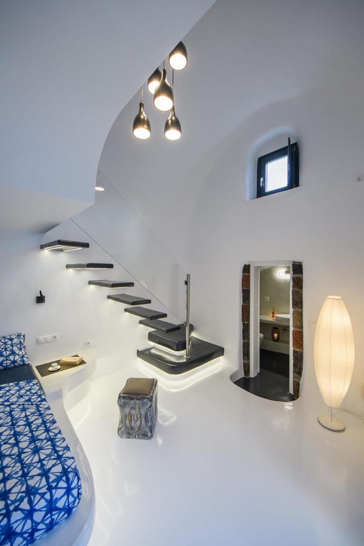 费拉Santorini Traditional Apt With Private Hot Tub公寓 外观 照片